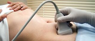 Sensörler kullanarak genital bölgenin ultrasonu
